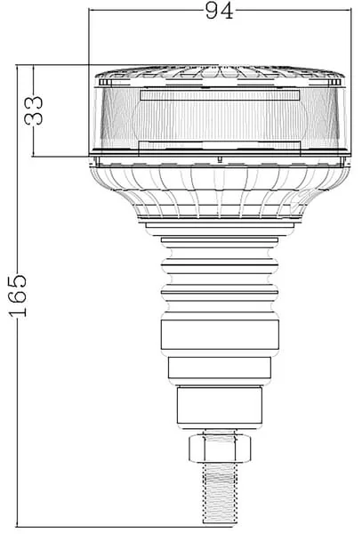 Kramp - LA20083 - Beacon LED LP Flex Fix Mount