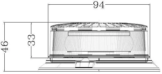 Kramp - LA20084 - Beacon LED LP Fix Mount