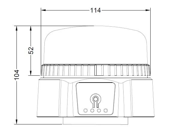 Kramp - LA20091 - Warn LED Leuchte