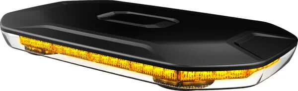 Kramp - LA20150 - Light Bar LED, 50W, 12-24V, Amber, Bolt On/Magnetic, 380mm
