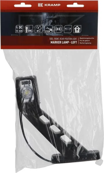 Kramp - LA30012 - Marker Light LH LED, 12-24V, 165x187x37mm