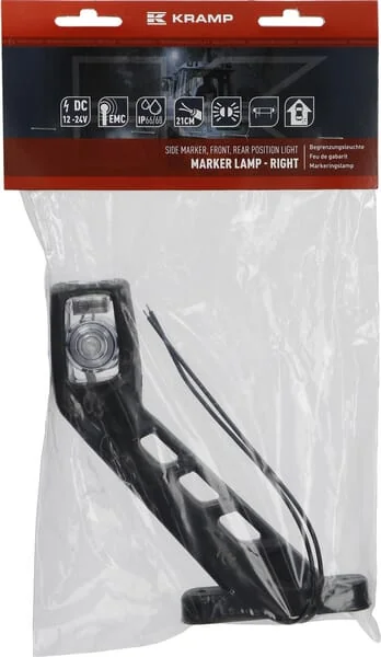 Kramp - LA30013 - Marker Light RH LED, 12-24V, 165x187x37mm