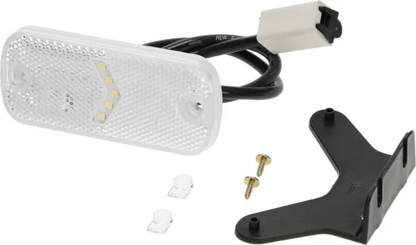 Kramp - LA30107 - Marker Light LED, Rectangular, 12-24V, 105.4x45x11.8mm, Jaeger