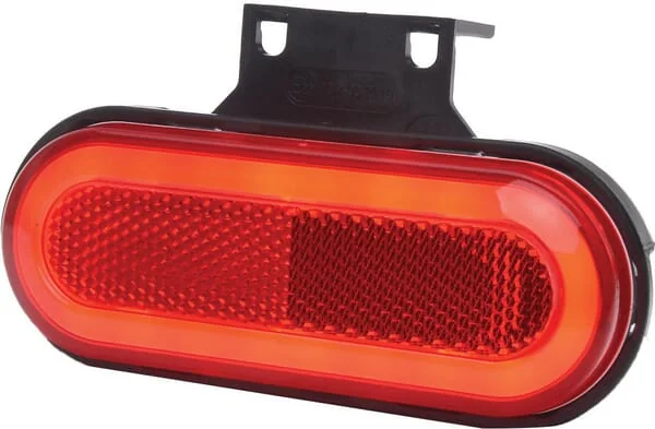 Kramp - LA30154R - Marker Light LED, Rectangular, 12-24V, 124x49x20mm, Kramp