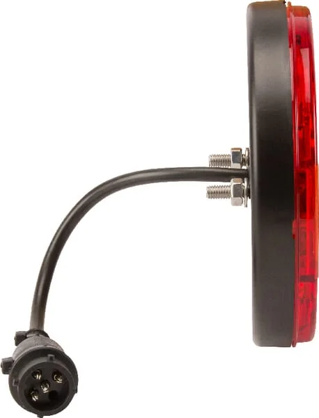 Kramp - LA40012 - Multifunction Rear LED Light, Round, 12-24V, Diameter 140mm, 5-Pin
