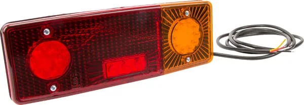 Kramp - LA40017 - Multifunction Rear RH Light LED, Rectangular, 12-24V, 287.5x100.5x65mm, Kramp