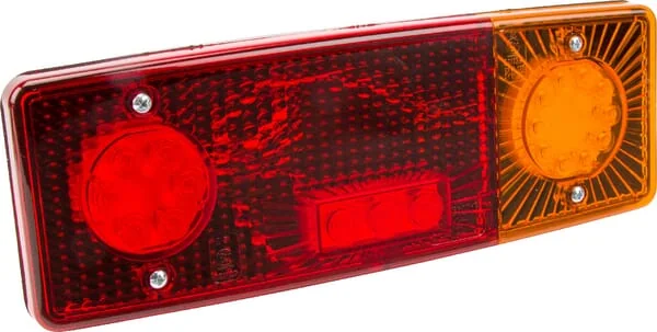Kramp - LA40018 - Multifunction Rear RH LED Light, Rectangular, 12-24V, 287.5x100.5x65mm, 5-Pin