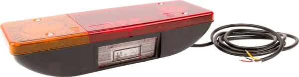 Kramp - LA40019 - Multifunction Rear LH Light LED, Rectangular, 12-24V, 287.5x100.5x65mm, Kramp