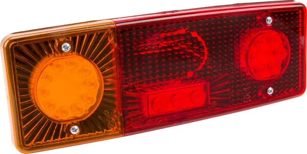 Kramp - LA40020 - Multifunction Rear LH Light LED, Rectangular, 12-24V, 287.5x100.5x65mm, 5-Pin