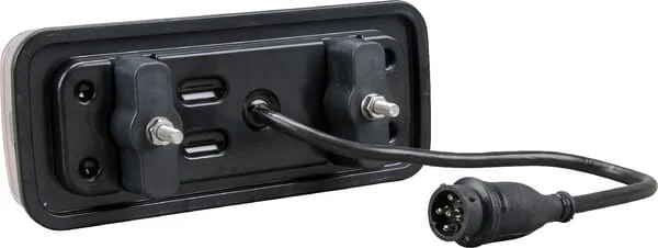 Kramp - LA40034 - Multifunction Rear LH LED Light, Rectangular, 12-24V, 200.5x85x40mm, 5-Pin