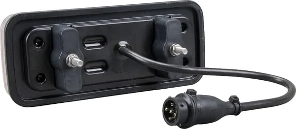 Kramp - LA40036 - Multifunction Rear LH LED Light, Rectangular, 12-24V, 200.5x85x40mm, 5-Pin