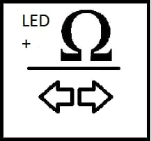 Kramp - LA40039 - Multifunction Rear LED Light, Round, 12V(integrated resistance), Diameter 142mm