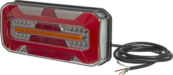Kramp - LA40074 - Multifunction Rear RH Light LED, Rectangular, 12-24V, 306x133x60.6mm, Kramp