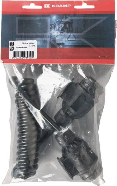 Kramp - LA404103 - Spiral Cable 12V/13pin -1.75m