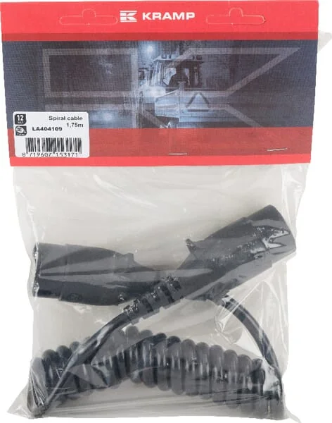 Kramp - LA404109 - Spiral Cable 12V/7pin 1.75 m