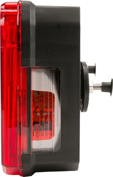 Kramp - LA40907 - Multifunction Halogen Rear LH Light Rectangular, 12/24V, 242x134x58mm, 5-Pin