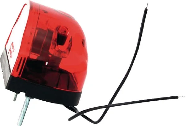 Kramp - LA41001 - LED Number Plate Light, 12-24V, Red, 101x58.5x59.6mm
