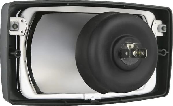 Kramp - LA80161 - Halogen Headlight, Rectangular, 12/24V, 184x102mm