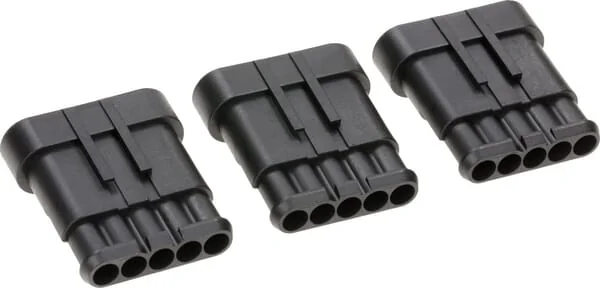 Kramp - LA89011KR - Plug Housing, 5 Pin Male