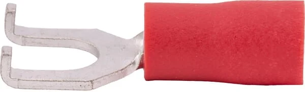 Kramp - LA9275KR - Fork Terminal, Red, 0.5-1mm² 100 Pcs