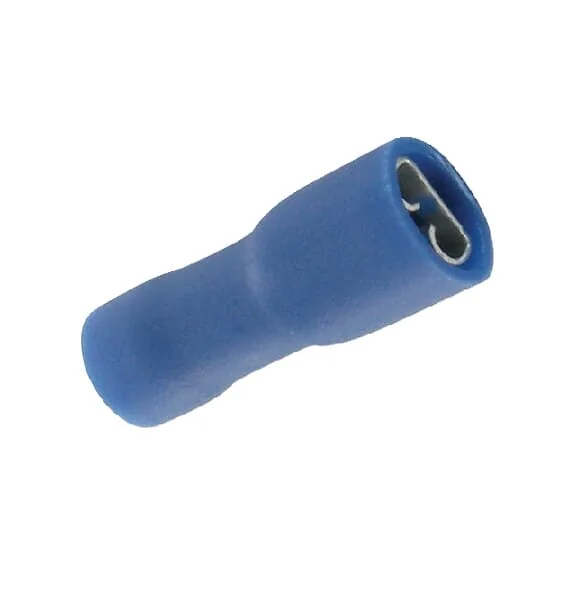 Kramp - LA9360KR - Terminal Blade Female, Blue, 1.5-2.5mm² (100x)