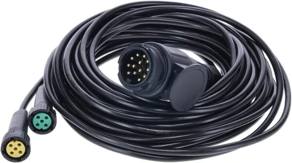 Kramp - LA940007 - Cable Set 7m 13 Pole Plug -2x 5 Pole Connector