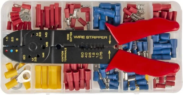 Kramp - LAA1000KR - Box With Various Products Crimp Connectors With Pliers