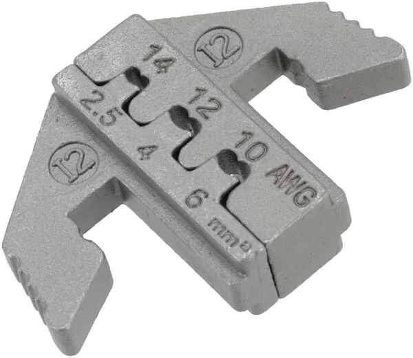 Kramp - LAT2000A4KR - Crimp Die Set for Insulated Flag Terminals (0.5-2.5 mm²)
