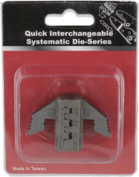 Kramp - LAT2000A4KR - Crimp Die Set for Insulated Flag Terminals (0.5-2.5 mm²)