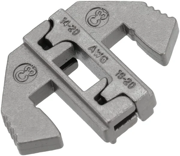 Kramp - LAT2000C3KR - Crimp Die Set For Open-Barrel Flag Terminals (0.5-2.5 mm²)