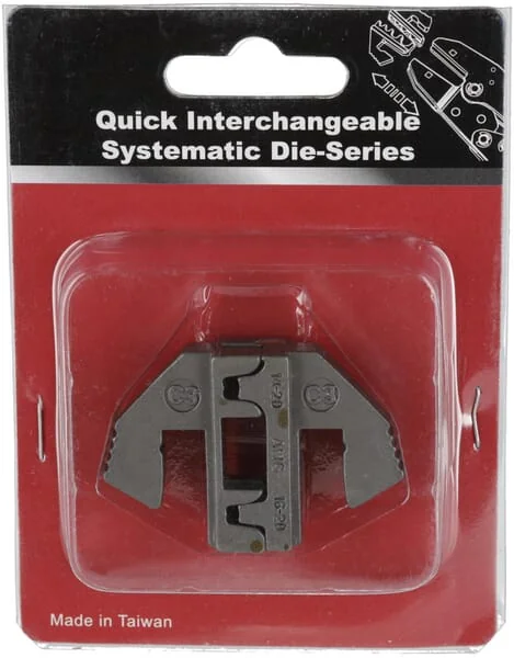 Kramp - LAT2000C3KR - Crimp Die Set For Open-Barrel Flag Terminals (0.5-2.5 mm²)