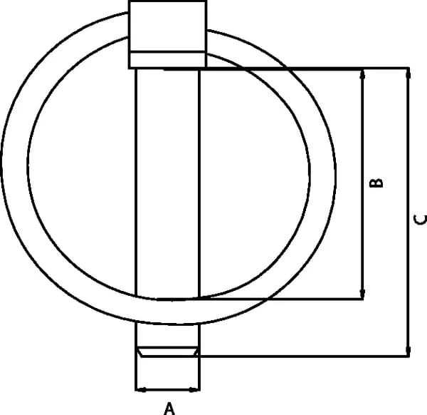 Kramp - LP11FKR - Linch Pin 11x45mm Kramp