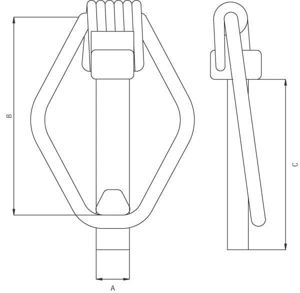 Kramp - LP812KR - Linch Pin 8 x 48 mm