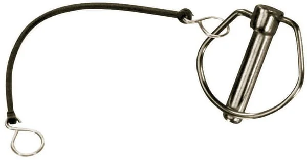 Kramp - LP8SAKR - Linch Pin 8 mm + Rubber Cord