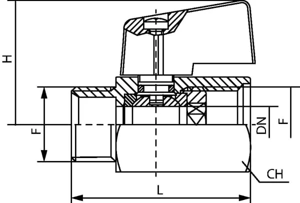 Kramp - MBV34OI - Mini Ball Valve