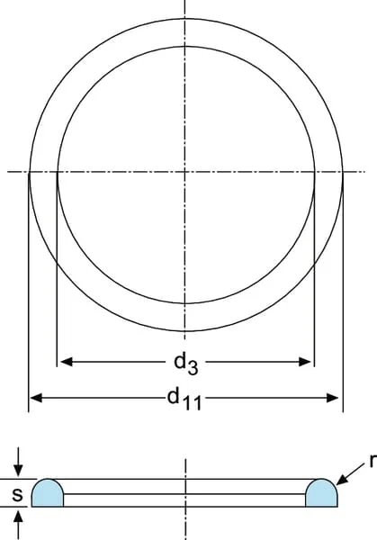 Kramp - MCG50EPDM - Milk Coupling Gasket DN50