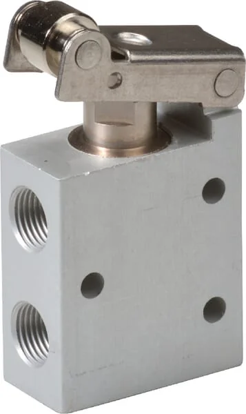 Kramp - MERL32M18NC - Kramp 3/2 Valve, Roller Operated, 1/8"