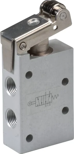 Kramp - MERL52M18 - Kramp 5/2 Roller Operated Valve, 1/8"
