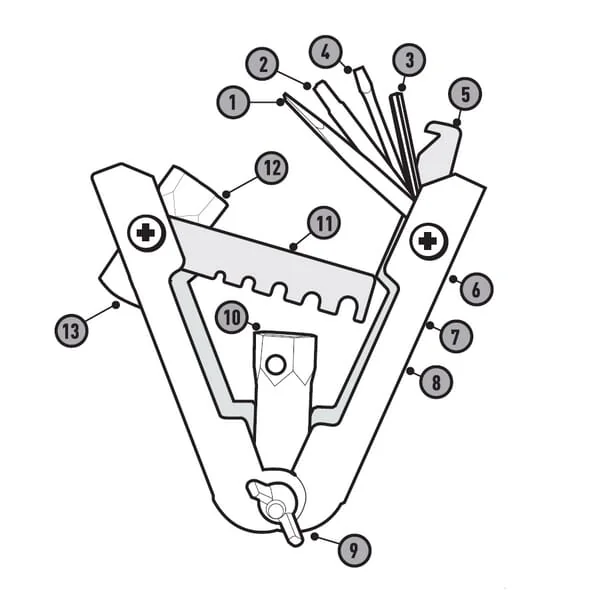 Kramp - MK001KR - Multifunction Tool for Chainsaw