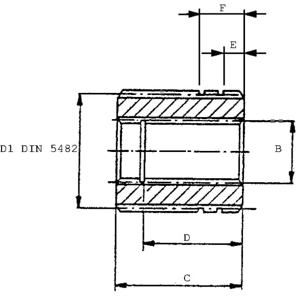 Kramp - MOB020 - Coupl 40x36 DIN5482 13-16/32