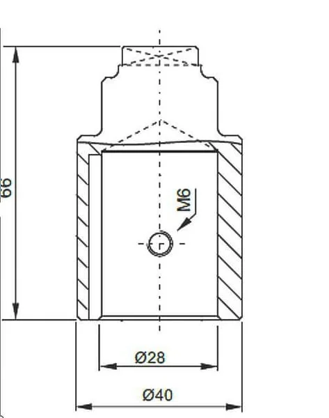 Kramp - MPP9MC100 - Kramp MPP Motor Coupling for EM100 B14