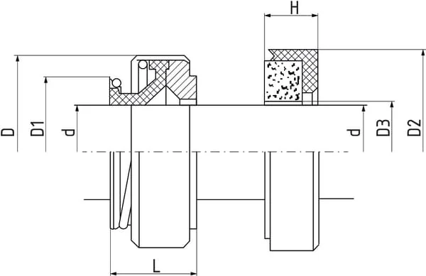 Kramp - MS10033176 - Water Pump Gasket Rotor