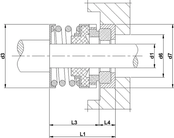 Kramp - MS114030KR - Mechanical Seal