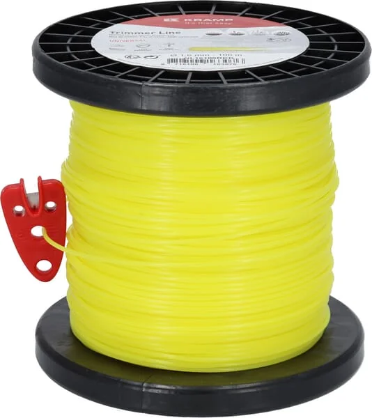 Kramp - NL16100RKR - Trimmer Line Diameter 1.6mm 100m Round Yellow Kramp