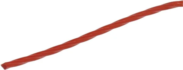 Kramp - NL2415TCKR - Trimmer Line Diameter 2.4 mm 15 m Twisted, For Quiet Operation, Red, Kramp