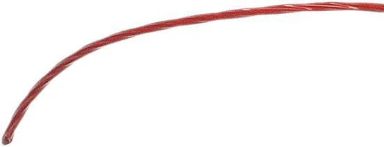 Kramp - NL24437TCKR - Trimmer Line Diameter 2.4 mm 437 m Twisted, For Quiet Work, Red, Kramp