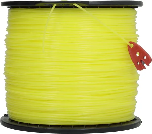 Kramp - NL24439RKR - Trimmer Line Diameter 2.4 mm 439 m, With Round Profile, Yellow, Kramp