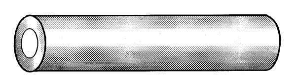 Kramp - NL4030 - Kramp Nylon Hollow Rod Diameter 40x30 mm 1 mtr