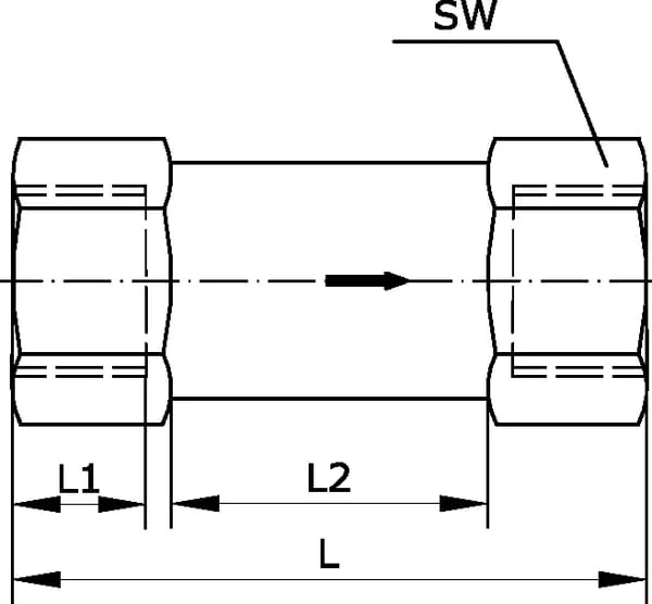 Kramp - NRV38 - Non-Return Valve