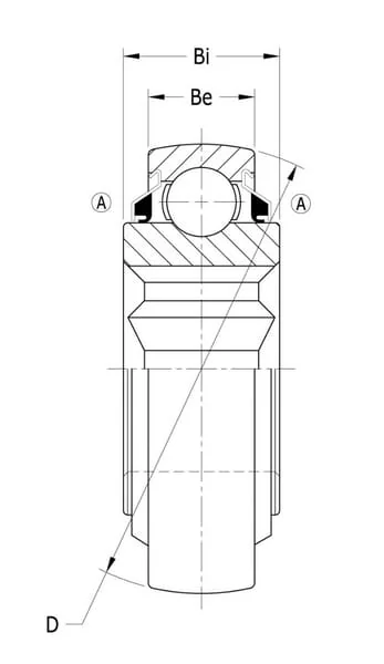 Kramp - NWB01191 - Bearing